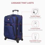 SwissGear Sion Expandable Carry-On Suitcase – 21 Inch