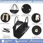 Large Women's Travel Duffle Bag with Wet Pocket