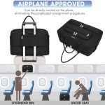 Large Women's Travel Duffle Bag with Wet Pocket