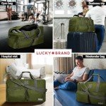 Lucky 65L Travel Duffel Bag with Adjustable Strap