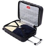 Wrangler 20-Inch Hard Shell Carry-On Luggage