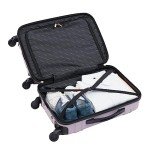 Wrangler Astral Lilac 20-Inch Hardside Carry-On