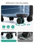 BAGSMART 20-Inch Airline Approved Spinner Luggage