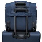 TPRC Smart USB Charging Underseat Luggage, Navy Blue