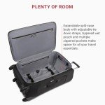 Swiss Gear Black Travel Luggage for Adults