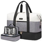 LOVEVOOK Large Weekender Bag with Packing Cubes