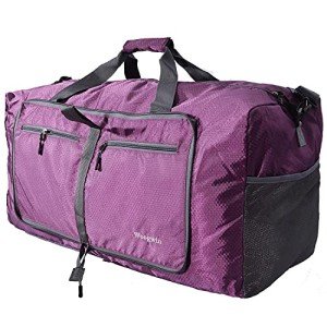Woogwin 60L Waterproof Foldable Travel Duffel Bag