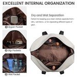 LOVEVOOK Large Weekender Bag with Packing Cubes