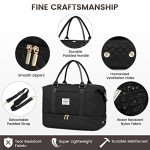 LOVEVOOK Women's Duffle Bag with Shoe Compartment