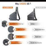 WANDER PLUS Anti-Theft Crossbody Bag – Grey