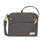 Travelon Unisex Crossbody Bag in Gray