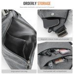 WANDER PLUS Anti-Theft Crossbody Bag – Grey