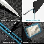 Tzowla 35L Anti-Theft Laptop Backpack with USB Port