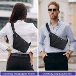 OSOCE Anti-Theft Waterproof Sling Bag for Travel