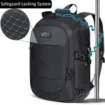 Tzowla 35L Anti-Theft Laptop Backpack with USB Port