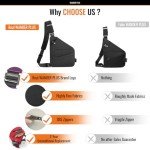 WANDER PLUS® Anti-Theft Crossbody Travel Bag - Gray