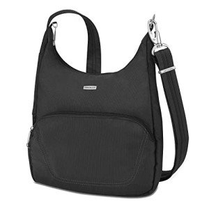 Travelon Anti-Theft Classic Messenger Bag - Black