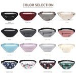 MAXTOP Large Crossbody Fanny Pack with Zipper Pockets