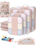 8 Compression Packing Cubes for Travel Essentials