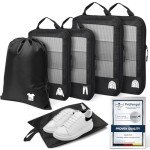 Lightweight Compression Packing Cubes - 6 Piece Set