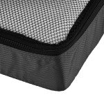 4-Piece Travel Packing Cubes Set - Black