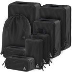 8-Piece Travel Packing Cubes Set for Space Saving