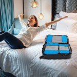 TravelWise 5-Pack Packing Cubes for Easy Organization