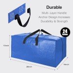 Extra Large Heavy Duty Moving Bags Set of 6