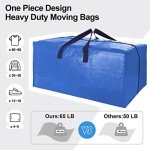 Extra Large Heavy Duty Moving Bags Set of 6