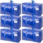 TICONN 6 Pack Extra Large Heavy-Duty Moving Bags