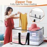 BlissTotes Heavy Duty Moving Storage Bags - 8 Pack