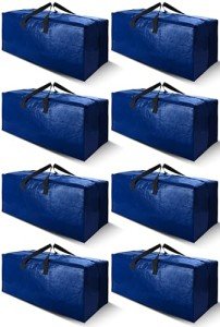 Heavy Duty Extra Large Moving Bags - Set of 8