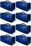 Heavy Duty Extra Large Moving Bags - Set of 8