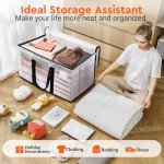 BlissTotes Heavy Duty Moving Storage Bags - 8 Pack