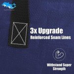 Extra Large Moving Bags with Strong Zippers - Navy Blue