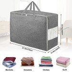 2-Pack 105L Extra Large Storage Bags for Travel