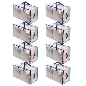 VENO 8 Pack Heavy Duty Storage Bags