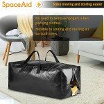 Heavy Duty Moving Bags - 8 Pack Totes