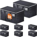 Heavy-Duty Collapsible Moving Bags - 8-Pack Storage
