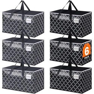 Extra Large Heavy-Duty Moving Bags - 6-Pack