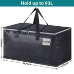 Heavy-Duty Collapsible Moving Bags - 8-Pack Storage