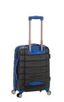Rockland Melbourne Grey Expandable Spinner Carry-On 20-Inch