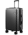 LUGGEX 20 Inch Expandable Spinner Carry-On Suitcase