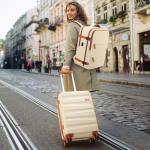 UKEIN 3-Piece Polycarbonate Luggage Set with Backpack