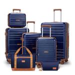 Caselly Lightweight Hard Shell Luggage Set with Wheels