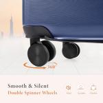 Sweetcrispy 20-Inch Expandable Carry-On Suitcase