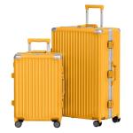 AnyZip 2-Piece Hard Shell Luggage Set - Orange