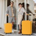 AnyZip 2-Piece Hard Shell Luggage Set - Orange