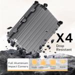 Krute Lightweight 2-Piece Aluminum Luggage Set