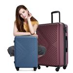 Bright Yellow Hardside Luggage Set with Spinner Wheels